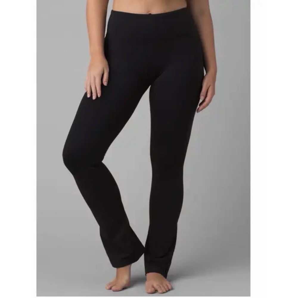Prana Pants XS Stretch Transform Flare Pockets Pull On Yoga Lounge Outdoors‎